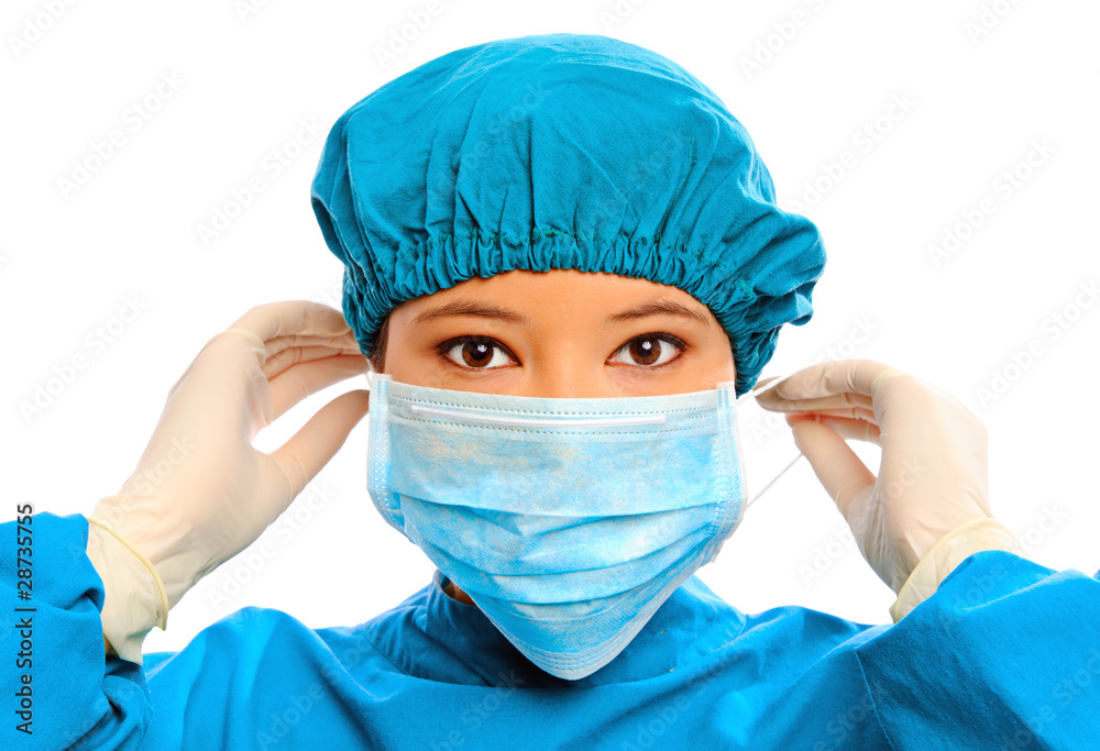 Close up of medical professional Close up of medical professional