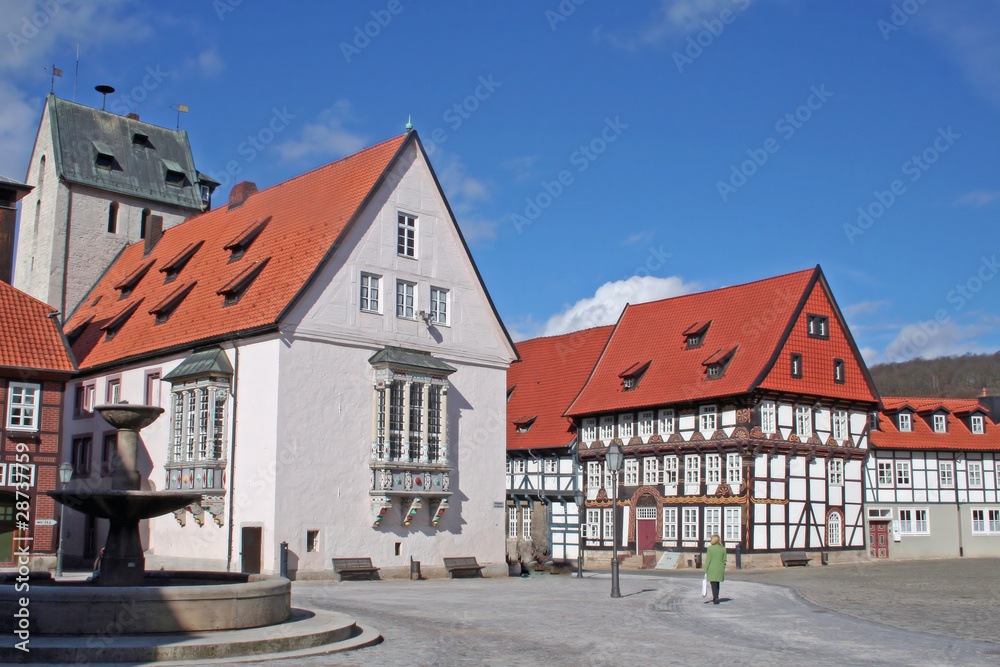 Altstadt von Bad Gandersheim (Niedersachsen)