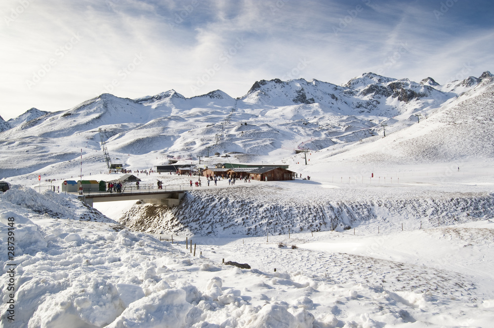Estación de esquí de Aramón Formigal (Huesca, España)