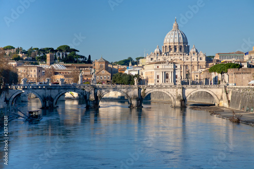 view on St Peter Basilica