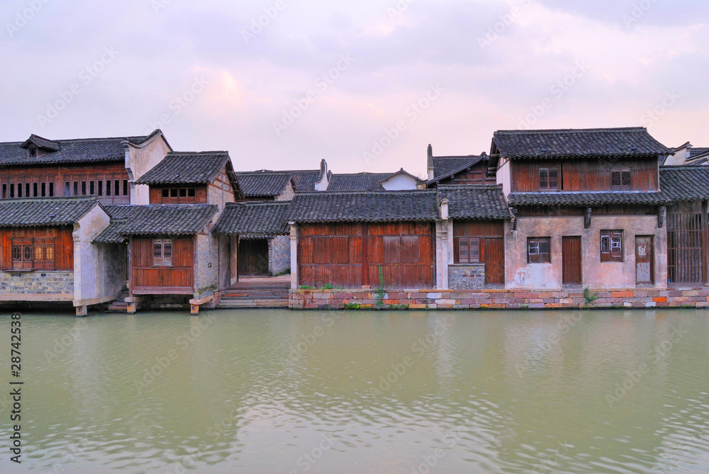 Jangsu, the Xizha ancient village houses