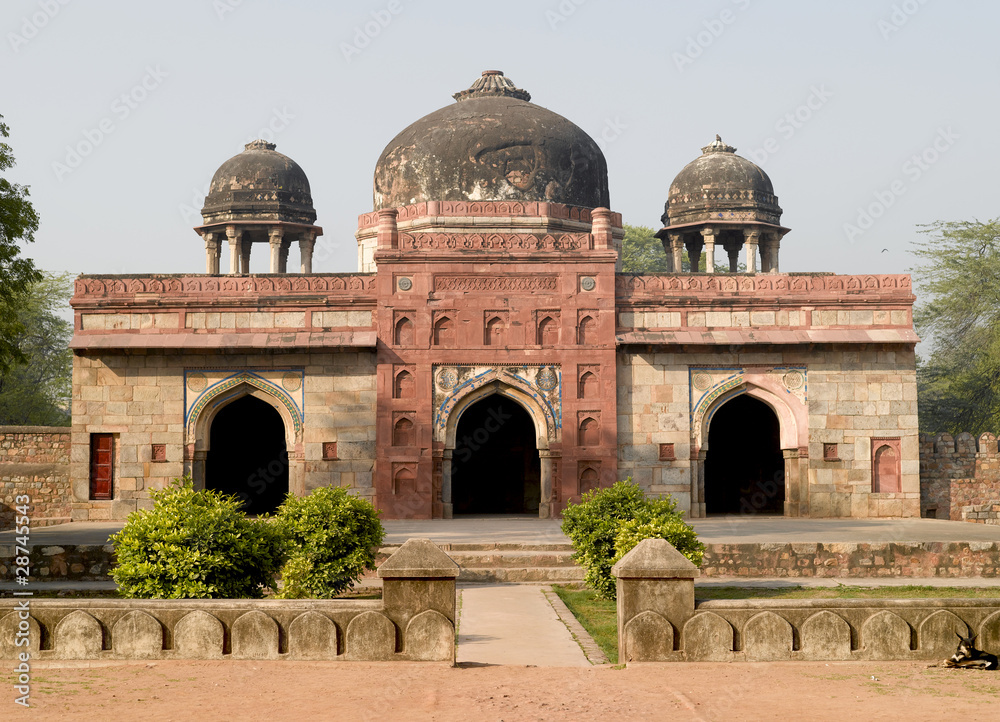 Asia India Uttar Pradesh New delhi Humayun's tomb Mughal archite