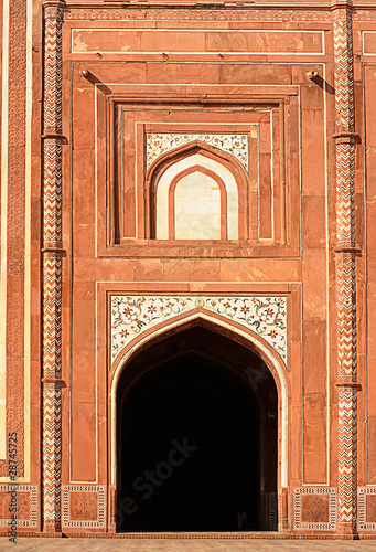 Asia India Uttar Pradesh Agra White marble Taj Mahal