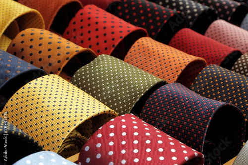 Fotografia, Obraz display with dotted ties