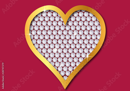 cœur diamant