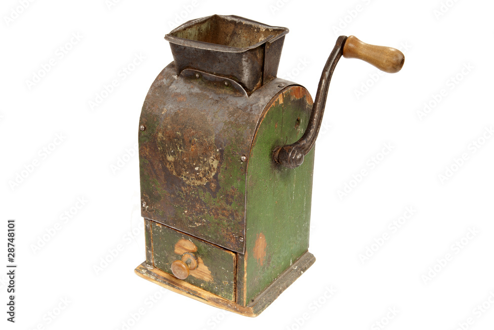 Fototapeta premium Antigue coffee mill