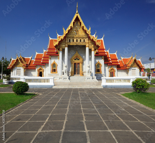 The Marble Temple (Wat Benchamabophit ), Bangkok, Thailand
