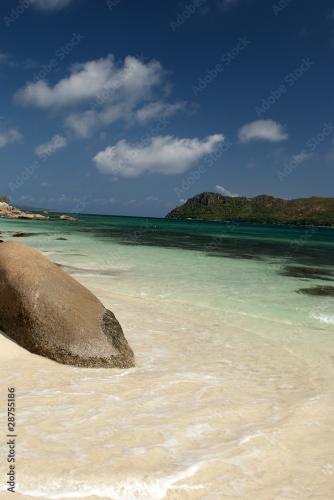 Fototapeta premium Anse Takamaka, Praslin Island