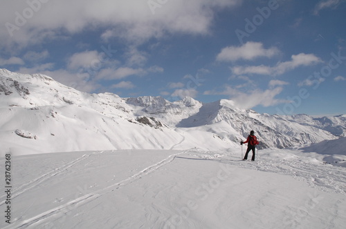 Φωτογραφία sommets enneigés d'Orcières 1850