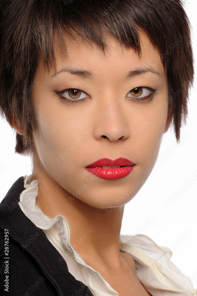 Portrait of young asian woman Portrait of young asian woman