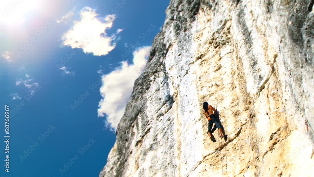 Climbing Man