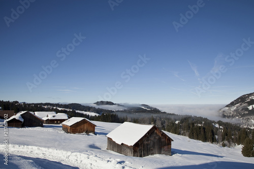 Alpdorf im Bregenzer Wald © GHotz