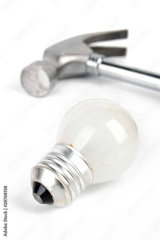 Break a light bulb Break a light bulb