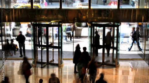 Revolving Doors Time Lapse