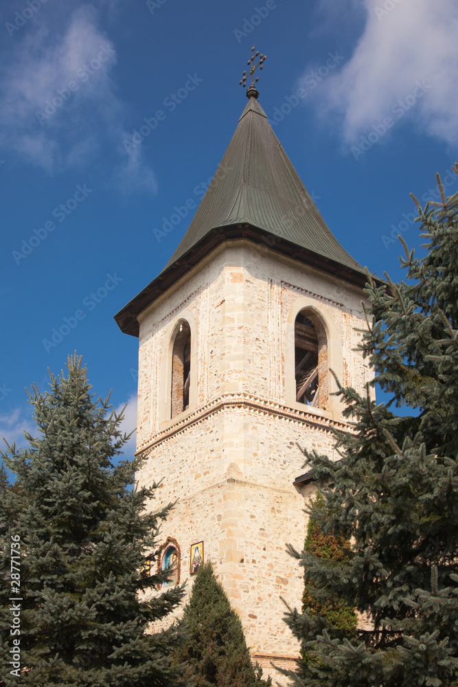 Tower at Secu Monastery Tower at Secu Monastery