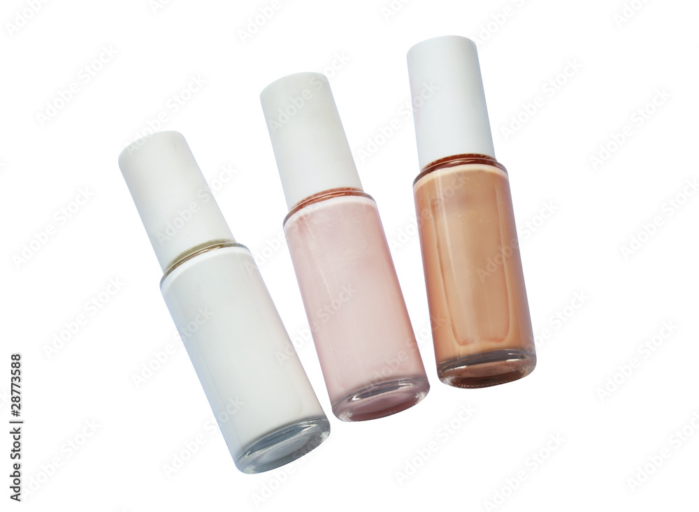 Obraz premium nail polish set for french manicure