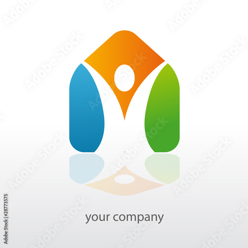 logo entreprise, habitat