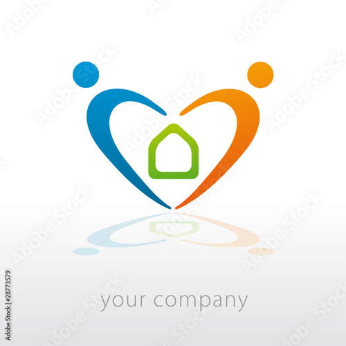 logo entreprise, habitat