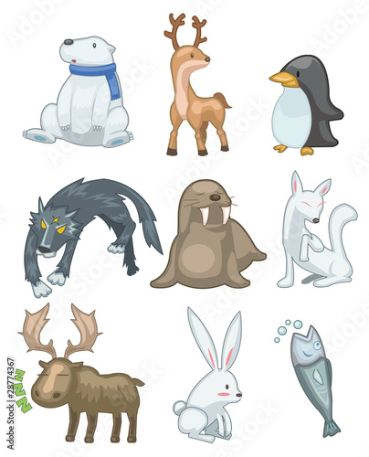 cartoon animal icon
