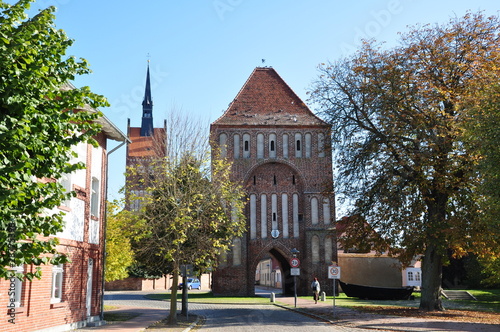 Stadt Usedom mit Anklamer Tor
