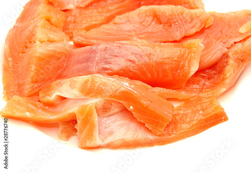 Fillet of tuna fish