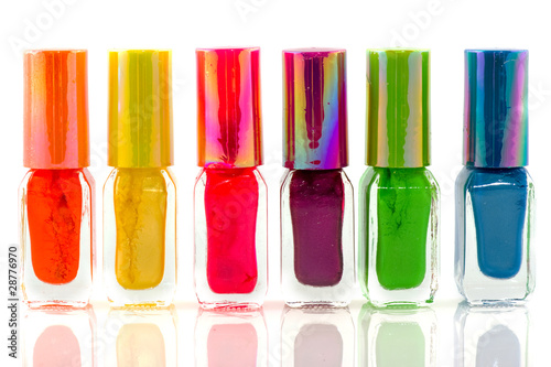 Bottles nail polish