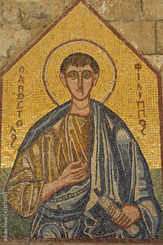 Mosaik im Kloster Filerimos/Rhodos/Griechenland