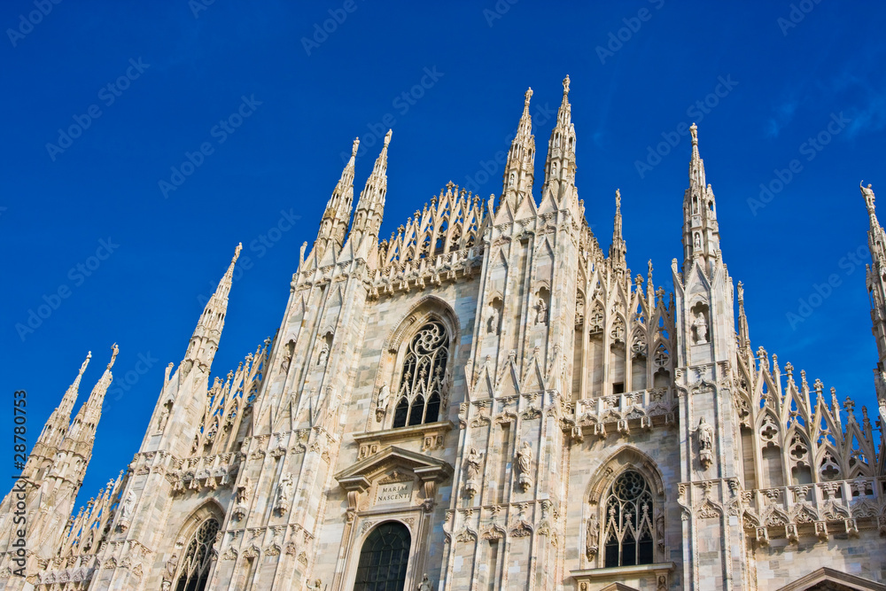 Fototapeta premium Milan cathedral dome