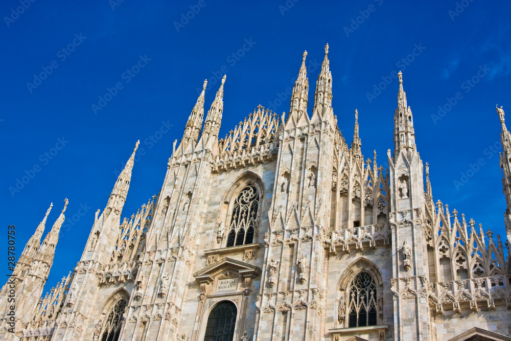 Milan cathedral dome