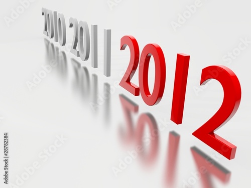 Obraz na płótnie New Year 2012