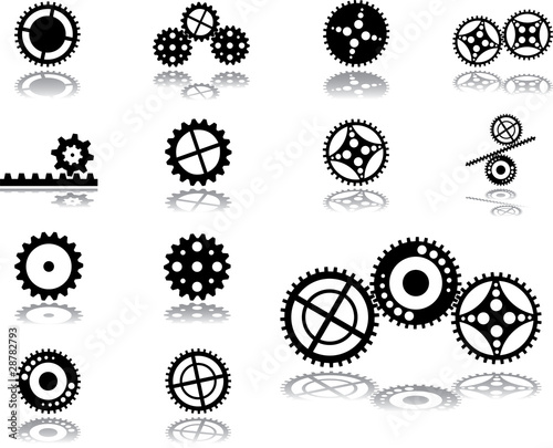 Set icons - 174. Gears