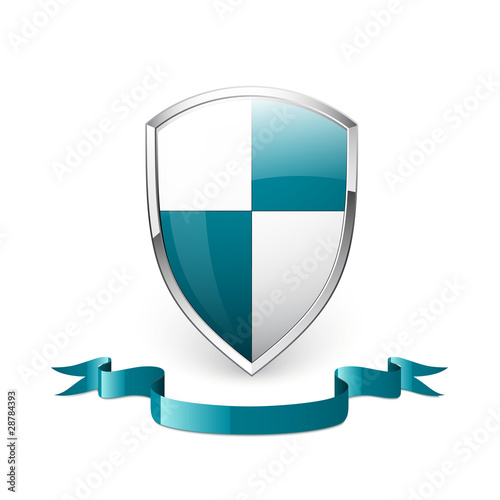 Free Download Shield and ribbon - GFXLoad