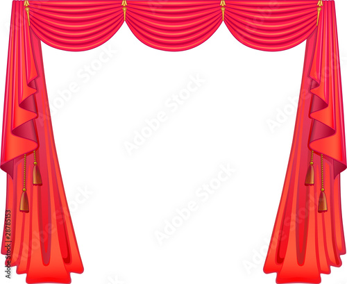 Scarlet curtains