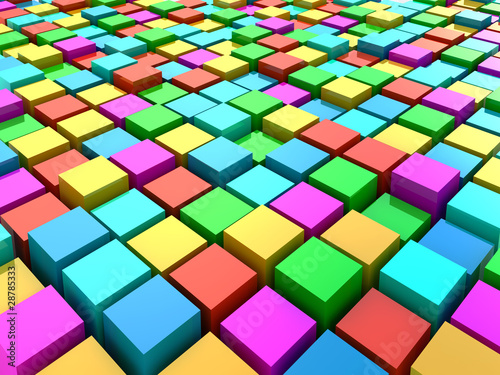 Colorful Abstract 3d background