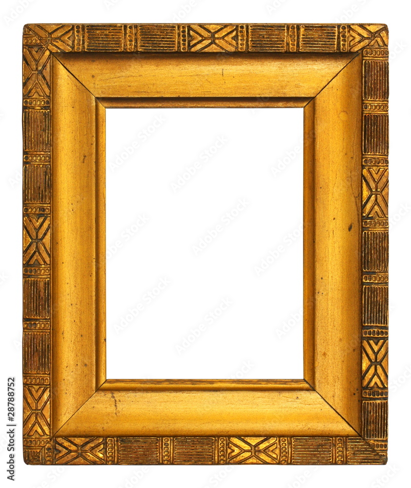 Alter Goldener Bilderrahmen
