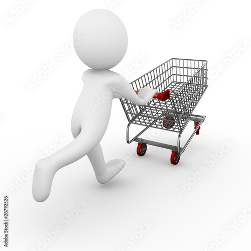 Shopping trolley cart © Air0ne