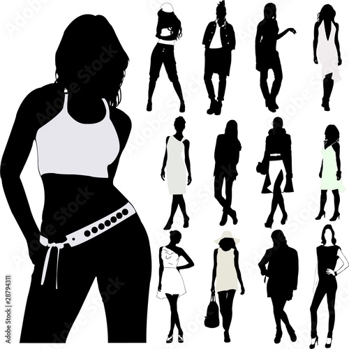 fashion women vector