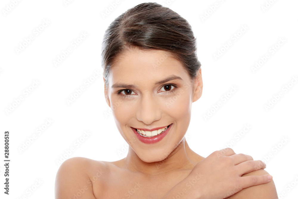 Beautiful young caucasian woman Beautiful young caucasian woman