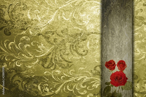 valentine abstract romantic vintage background
