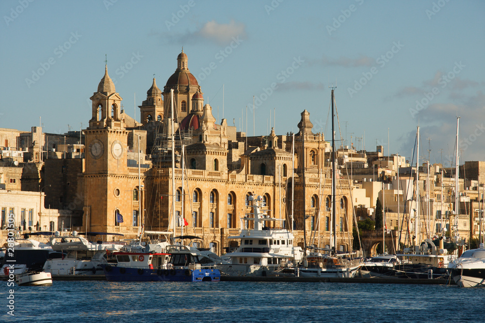 Hafen in Valletta