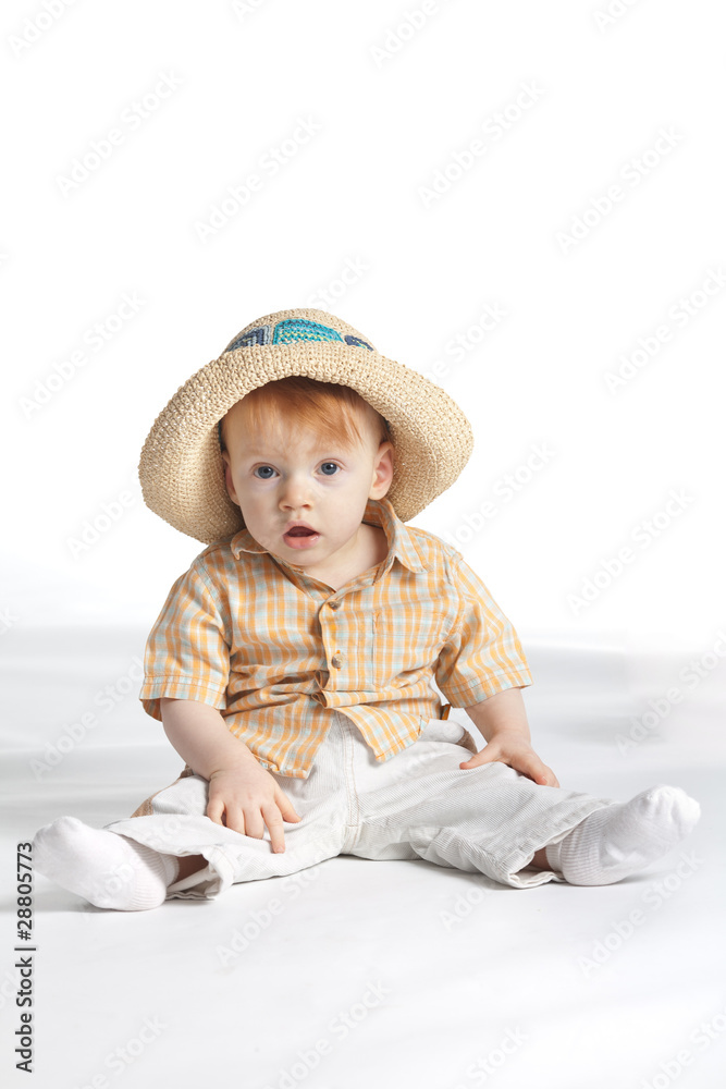 little funny boy in hat little funny boy in hat
