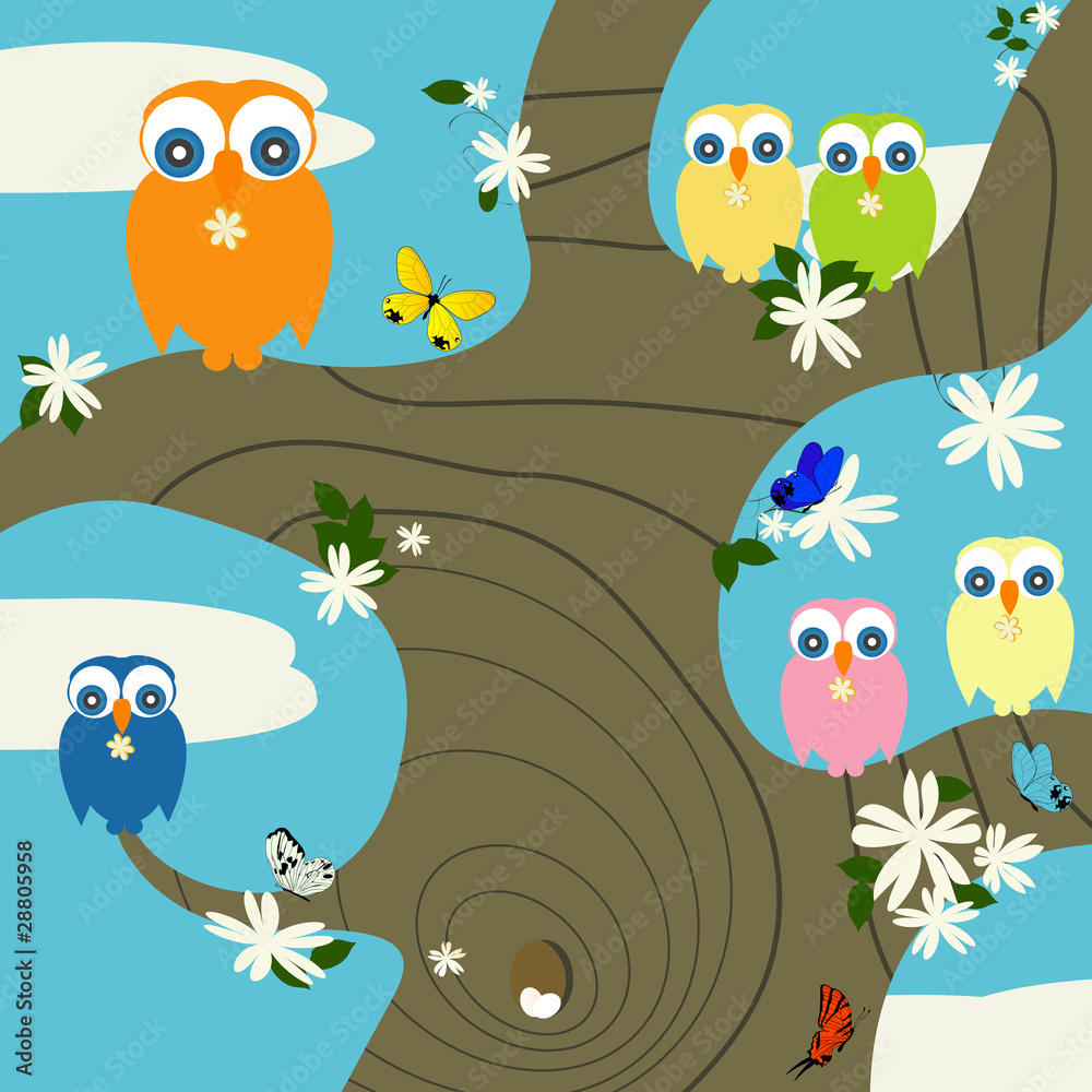 Owls nest Owls nest