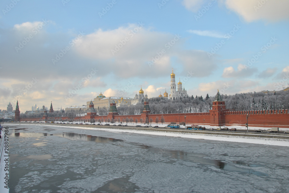 Obraz premium Кремлёвская набережная Kremlin Embankment