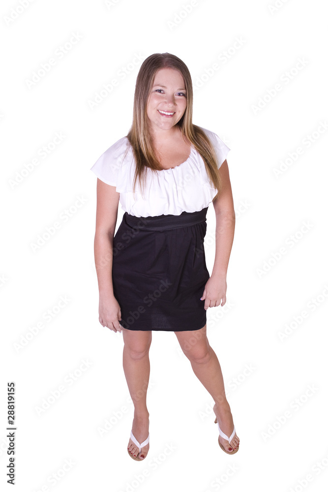 Beautiful Girl Standing Up Beautiful Girl Standing Up