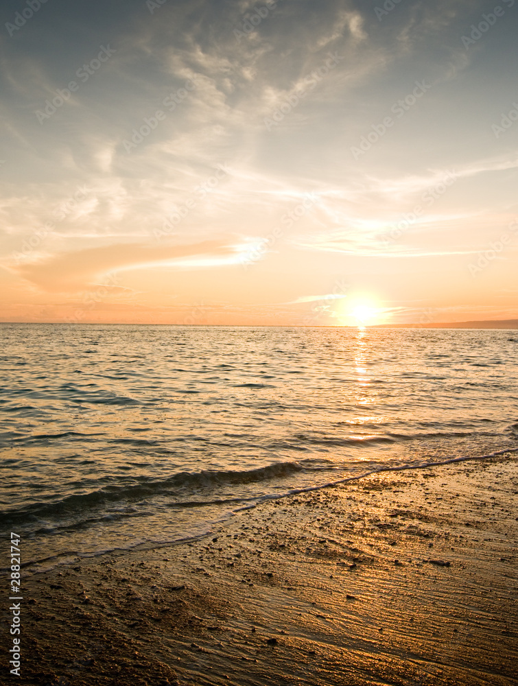 Obraz premium tropical sunrise