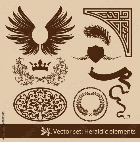 heraldic set
