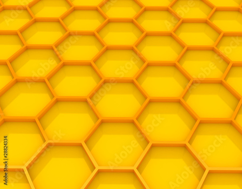 Gold honeycombs © Ilona Baha