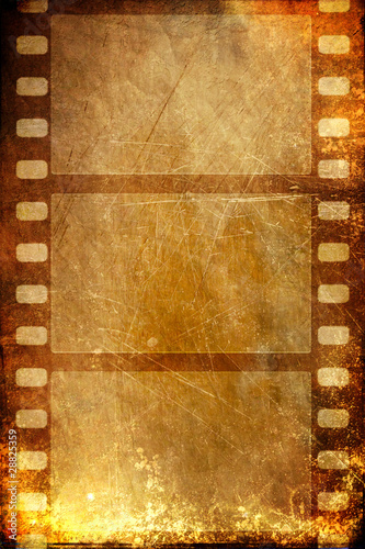 retro background with reel