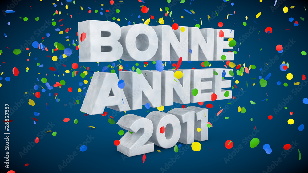 Bonne année 2011