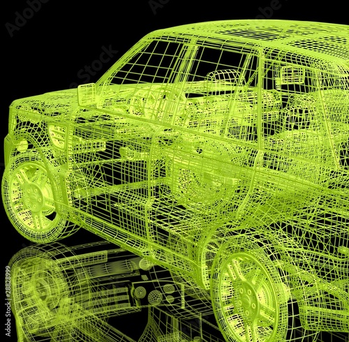 3d automobile